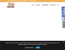 Tablet Screenshot of lagosbookartfestival.org